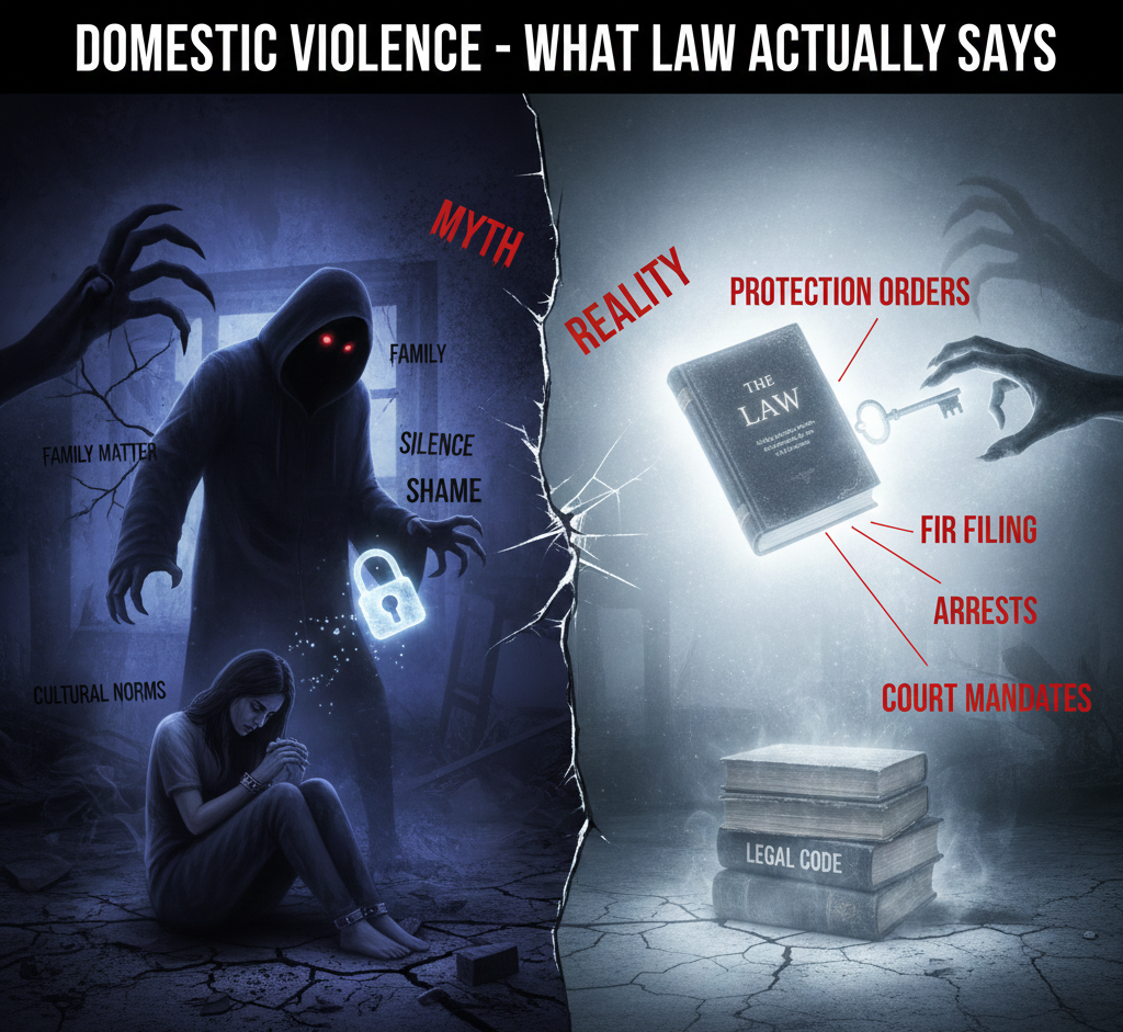 Domestic Violence – What Law Actually Says
