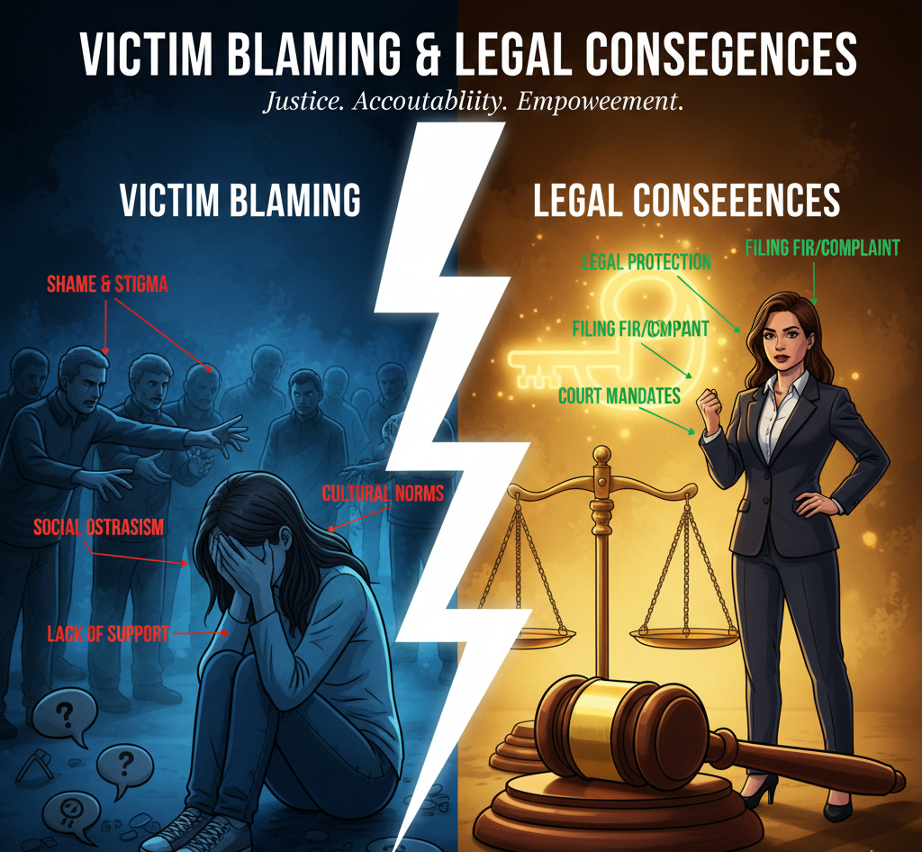Victim Blaming Legal Consequences