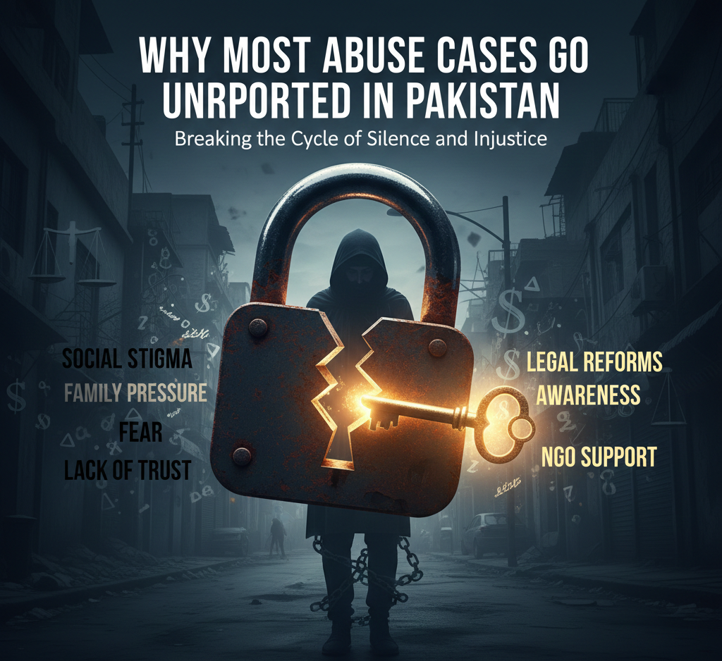 Why Most Abuse Cases Go Unreported in Pakistan